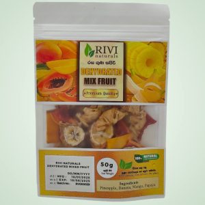 Dehydrated Mixed-fruits (50g)